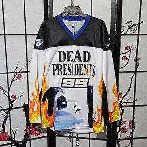 Dead Presidents Hockey Jersey Size Large New